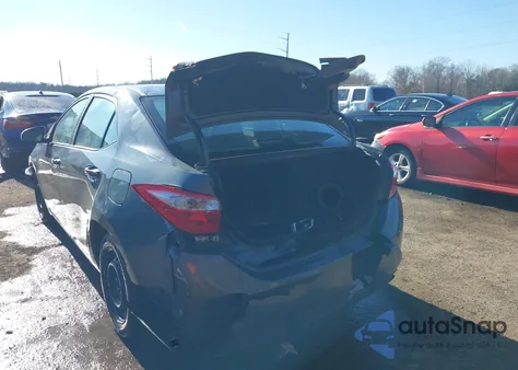 2016 Toyota Corolla Le z USA, uszkodzony, nr VIN 2T1BURHE1GC601578